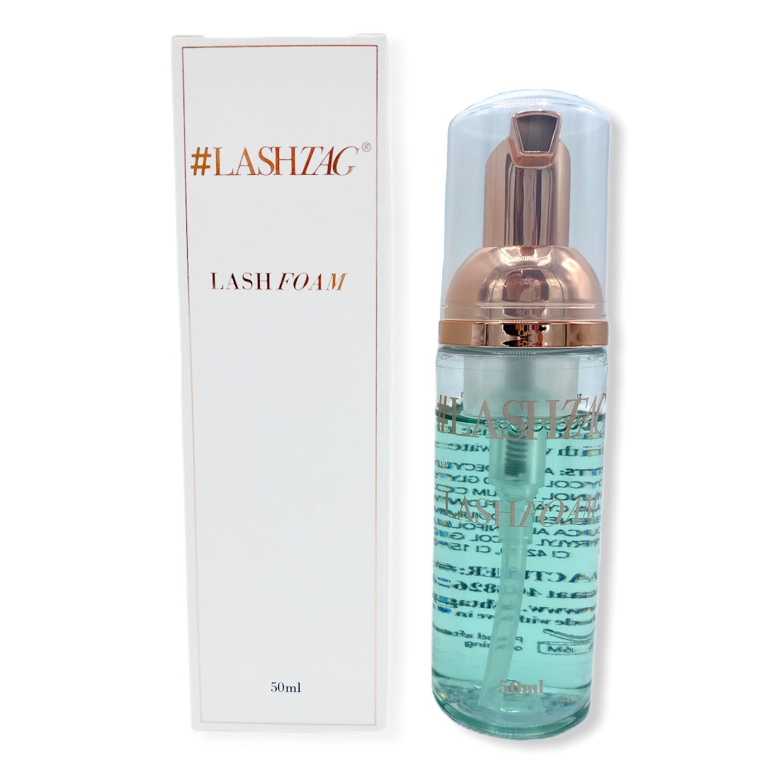 Lash Foam + schoonmaakborstel