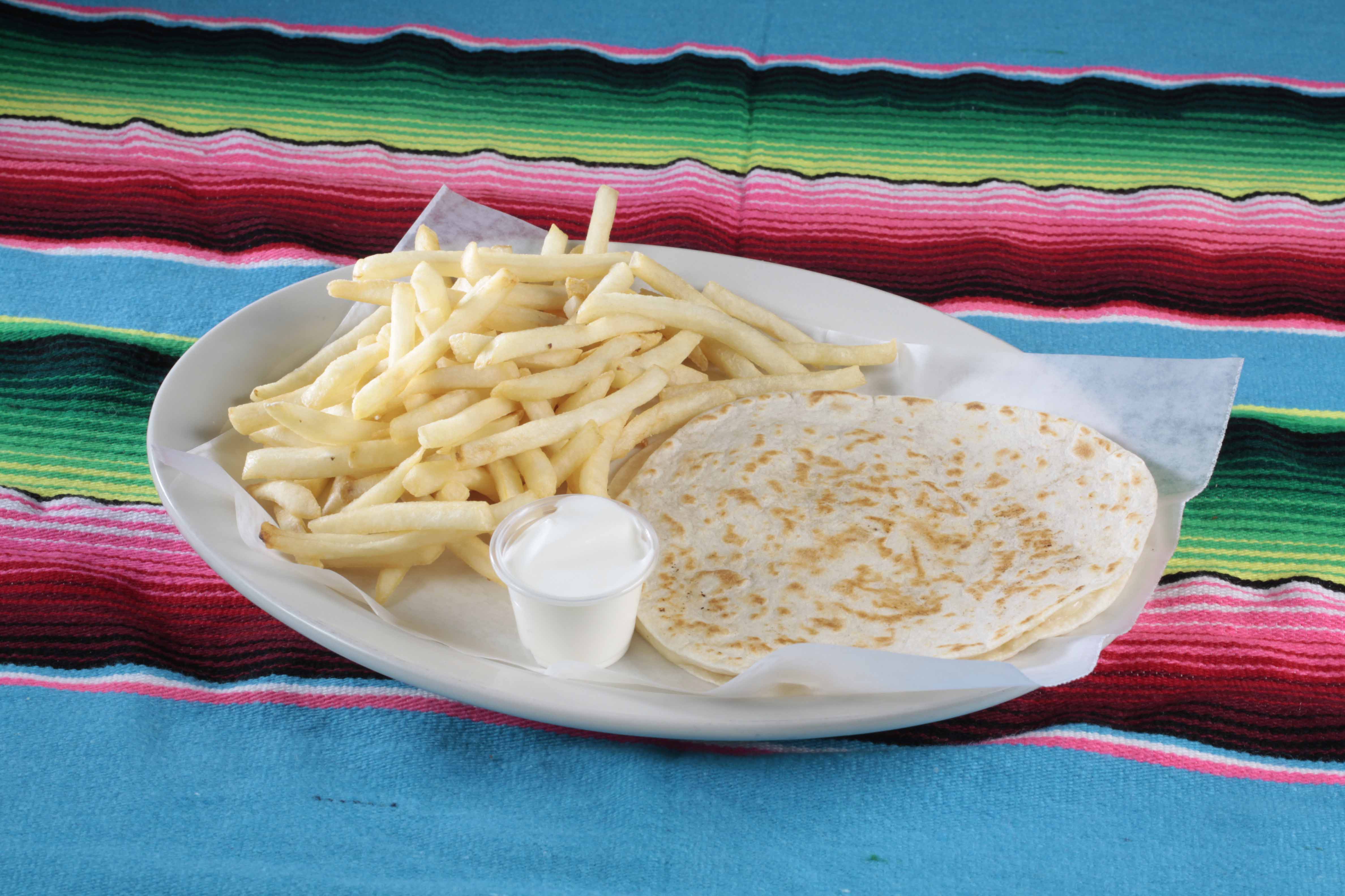 El Sarape Menu Kids Menu