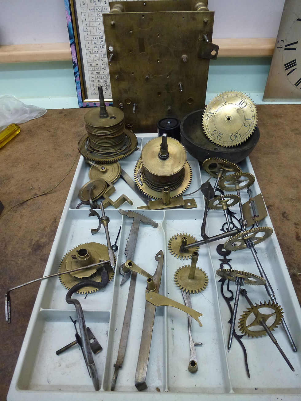 Longcase Clock Repair, a conservation approach,