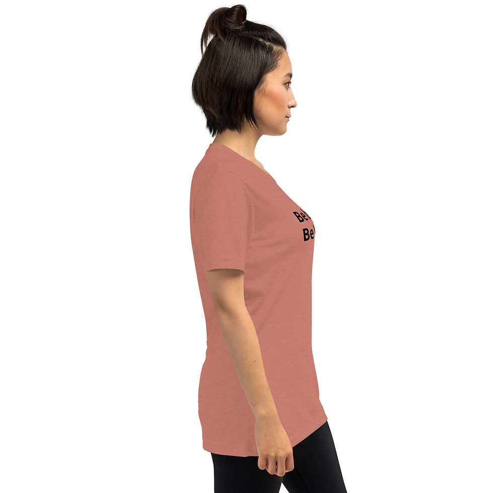 Thumbnail: Be Humane Be Human Inspirational Short Sleeve T-Shirt