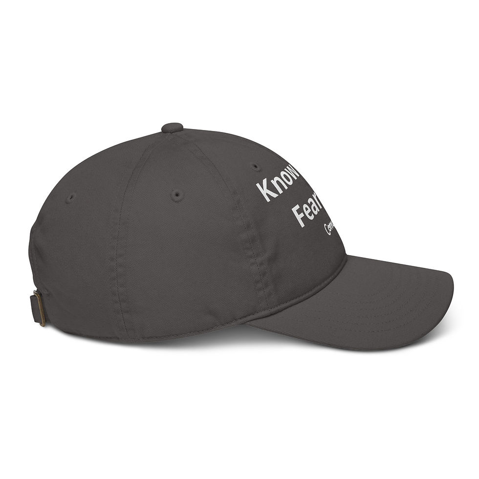 Thumbnail: Know Truth Fear Lies Organic Dad Hat
