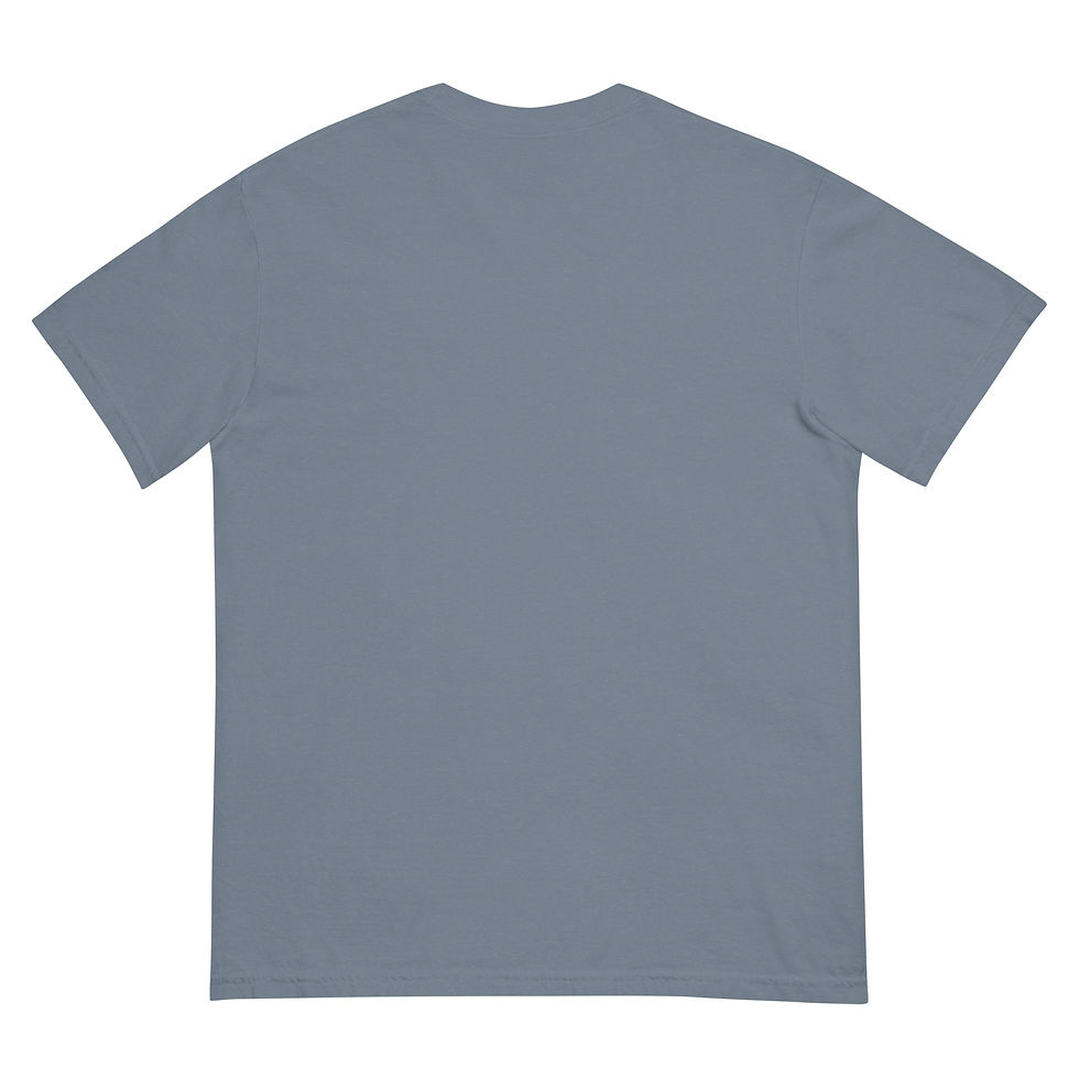 Thumbnail: Are We Truly Free Unisex Garment-Dyed Heavyweight T-Shirt