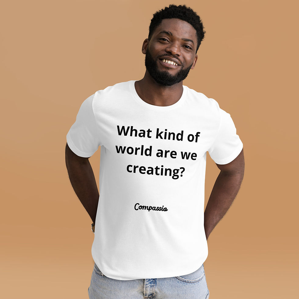 Thumbnail: What Kind Of World Are We Creating Unisex T-Shirt