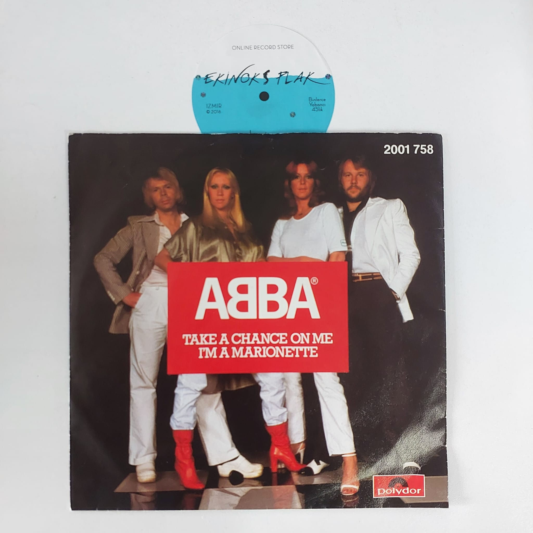 ABBA - Take A Chance On Me / I'm A Marionette, 7", 45lik, Plak