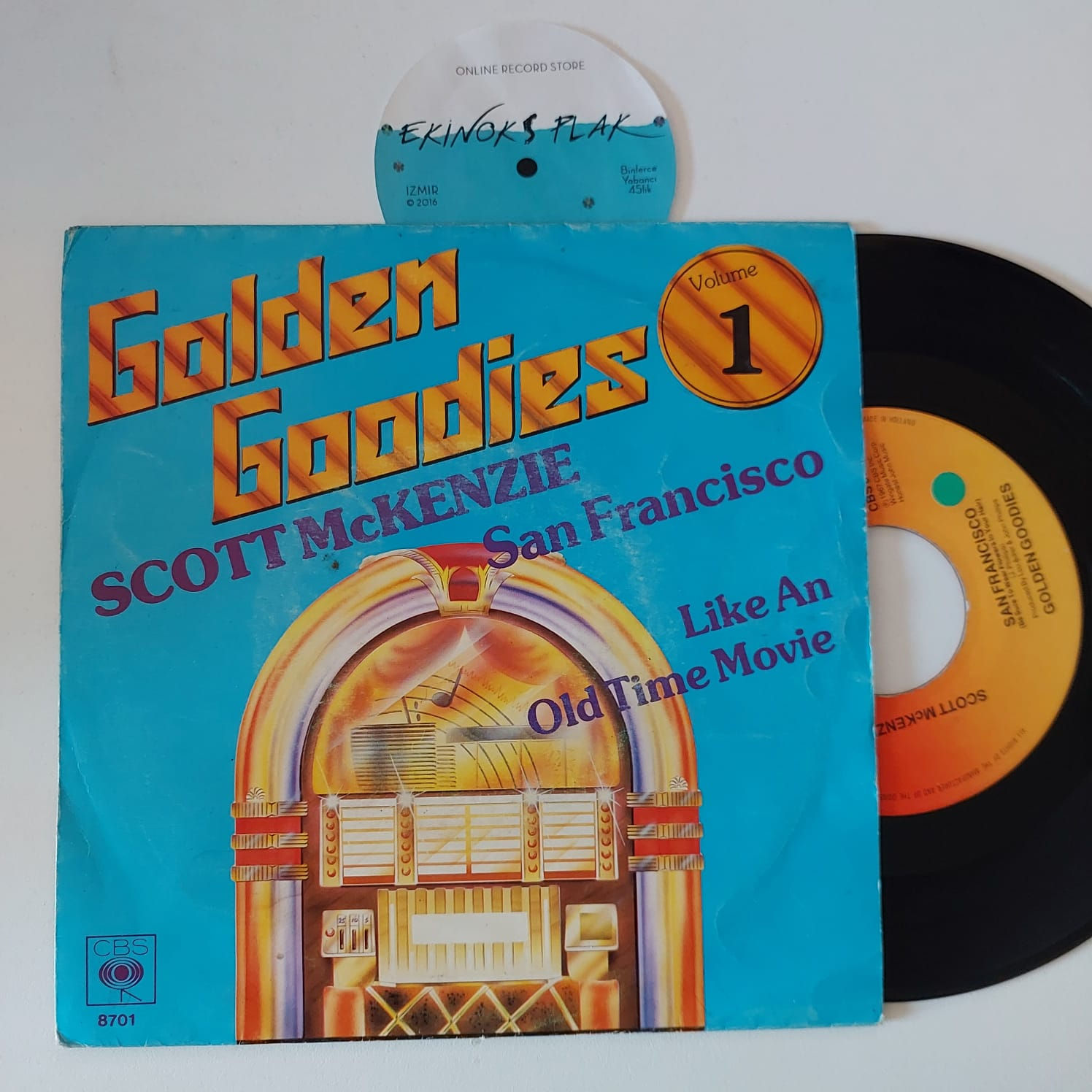 Scott McKenzie - San Francisco, 7", 45lik, Plak