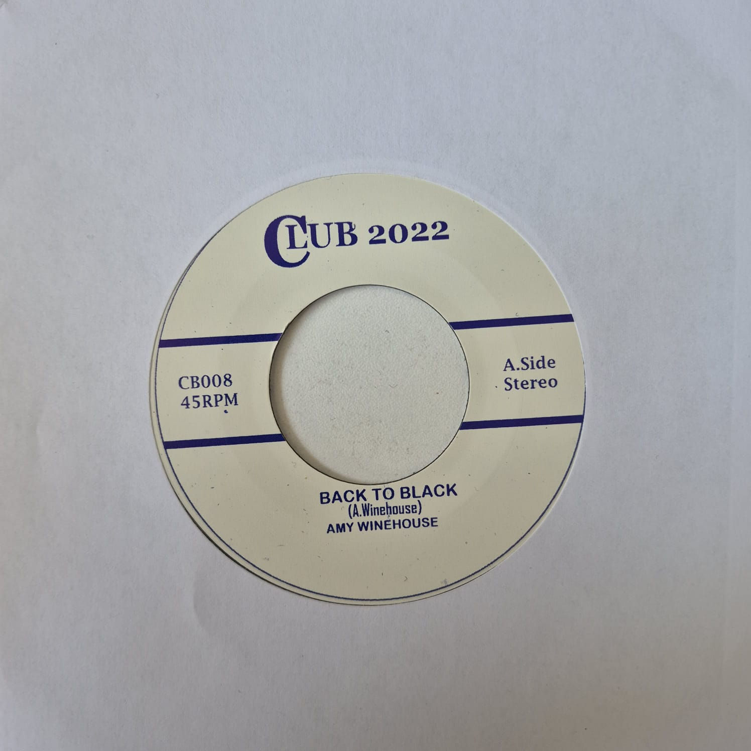 Amy Winehouse - Back To Black / Rehab 7", 45lik Plak