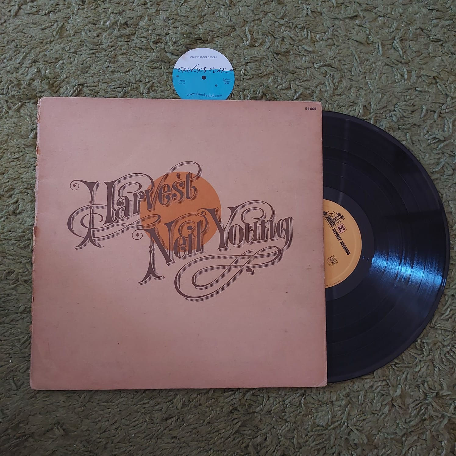 LP - Neil Young - Harvest, Albüm, Plak