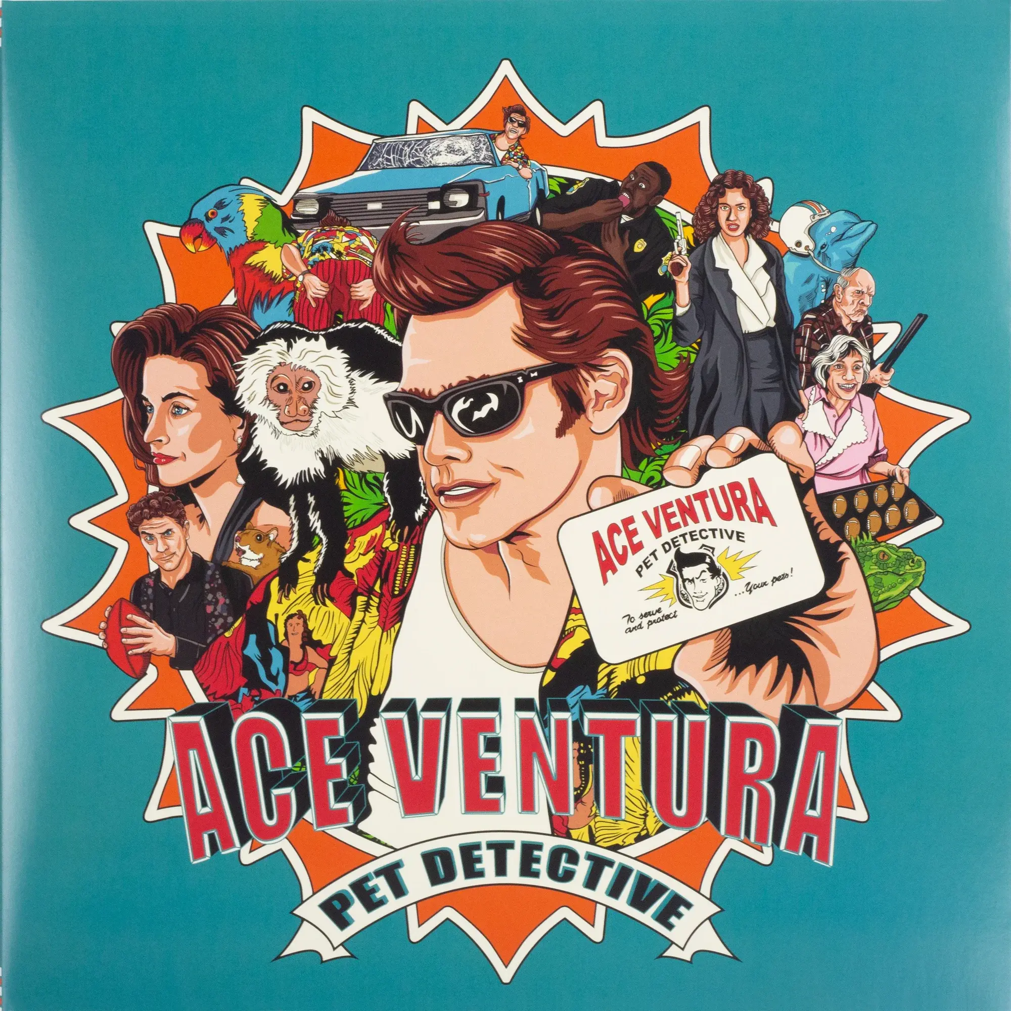 LP - Ace Ventura: Pet Detective (Original Soundtrack) AMBALAJINDA PLAK