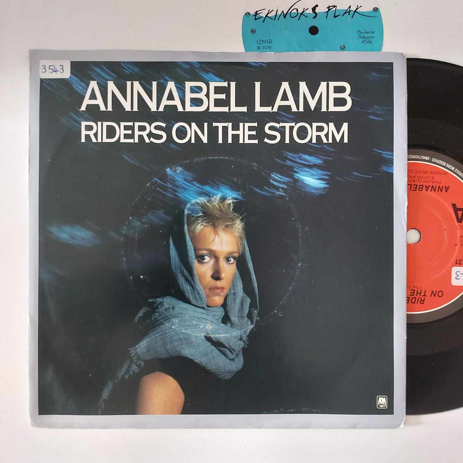 Annabel Lamb - Riders On The Storm , 7", 45lik, Plak