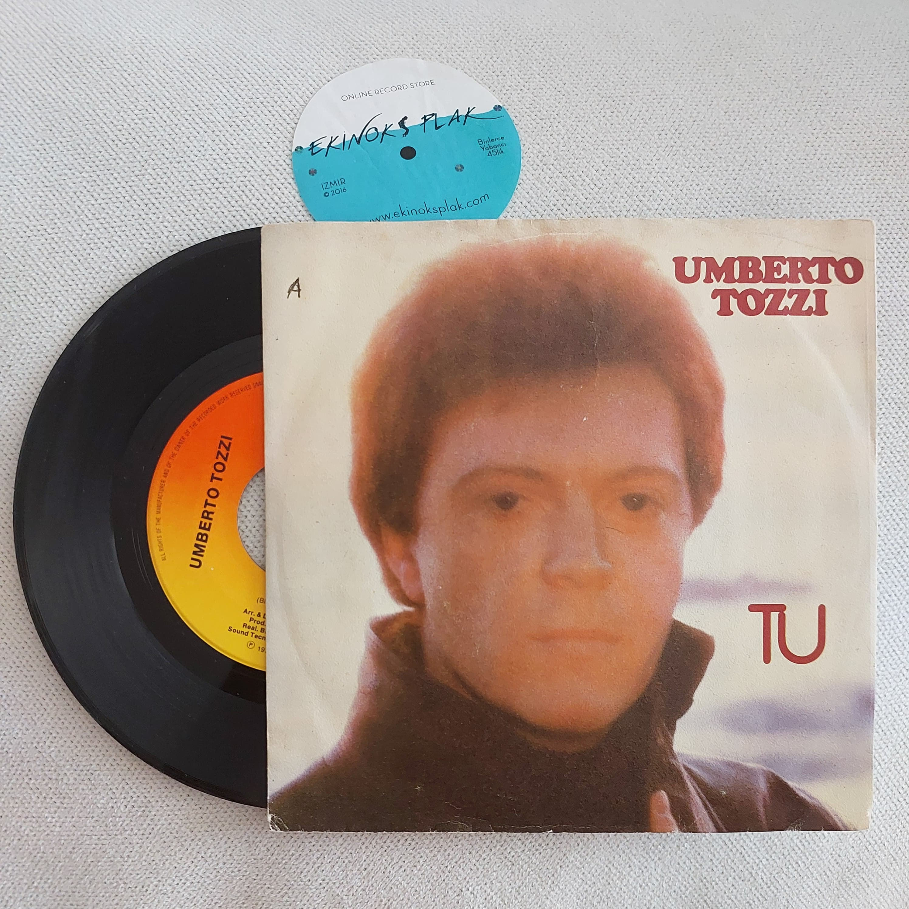 Umberto Tozzi - Tu, 7", 45lik, Plak