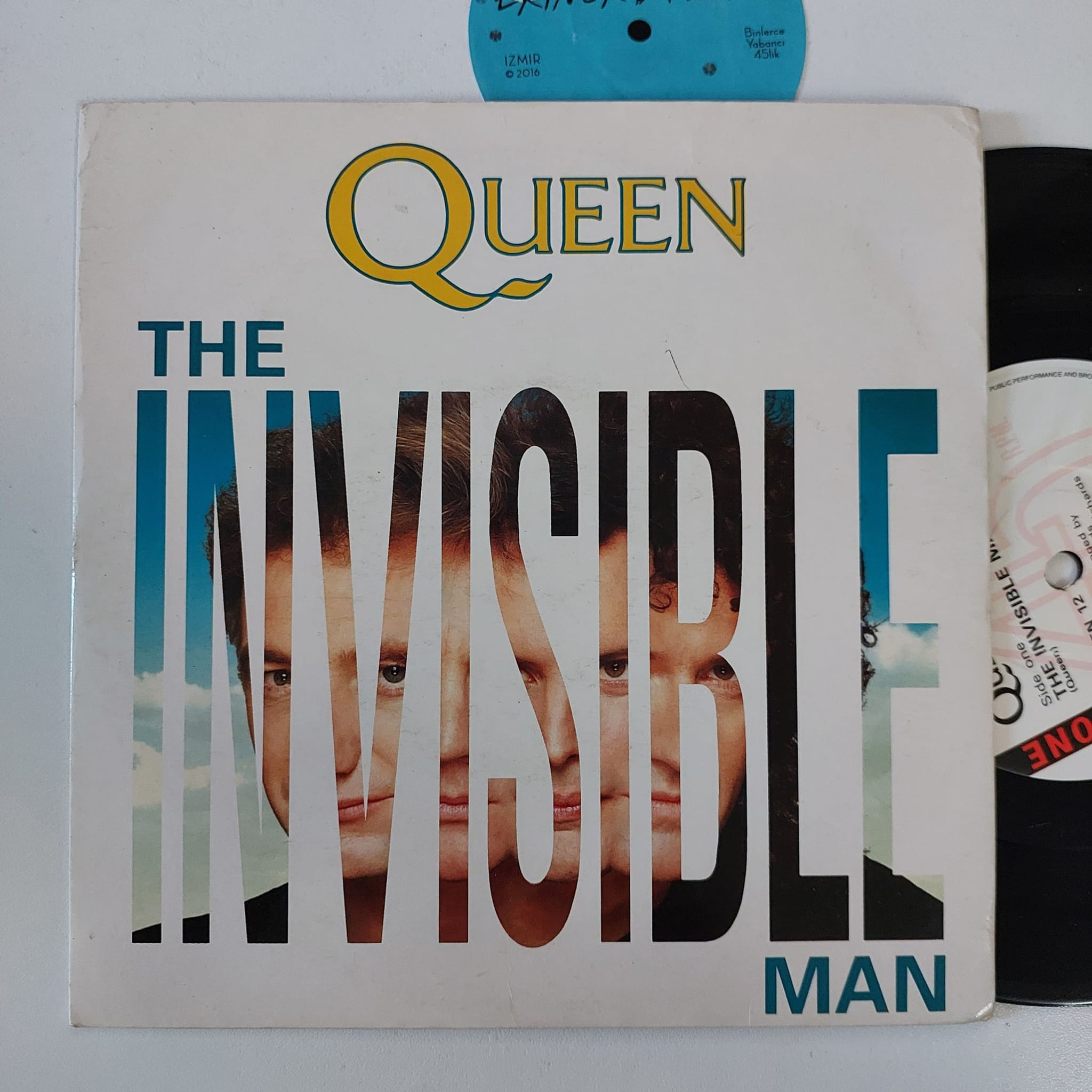 Queen - The Invisible Man, 7", 45lik, Plak