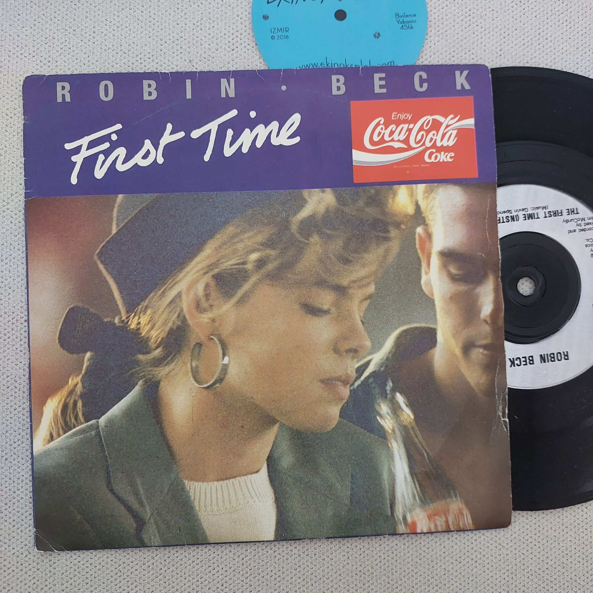 Robin Beck - First Time, 7", 45lik, Plak