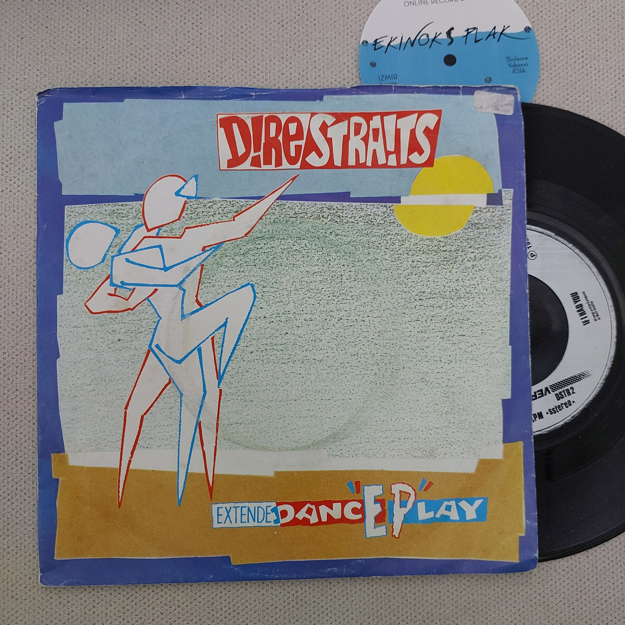 Dire Straits - Twisting By The Pool, 7", 45lik, Plak