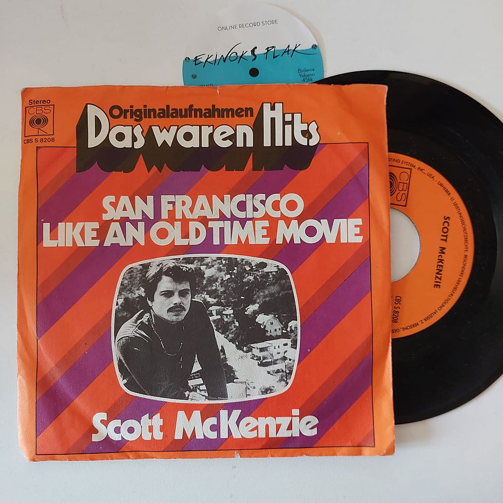 Scott McKenzie - San Francisco, 7", 45lik, Plak