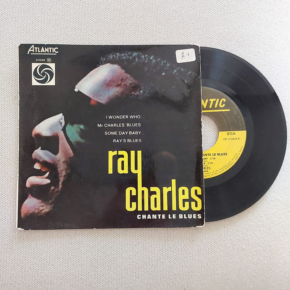 Ray Charles - I Wonder Who, 4 Parçalık EP, 7", 45lik, Plak