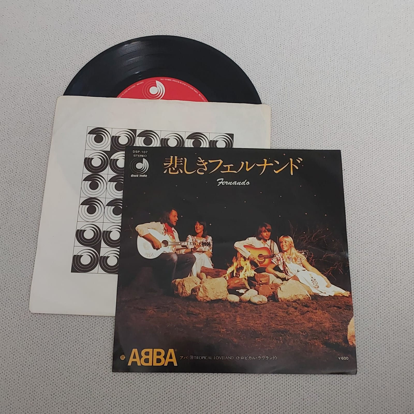 ABBA - Fernando (Japonya Baskı) 7", 45lik, Plak