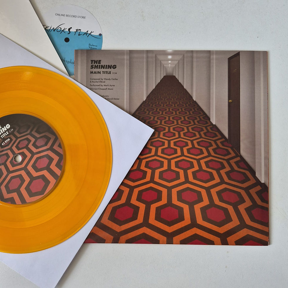Küçük resim: The Shining / A Clockwork Orange Film Müziği, Soundtrack, 7", 45lik, Plak