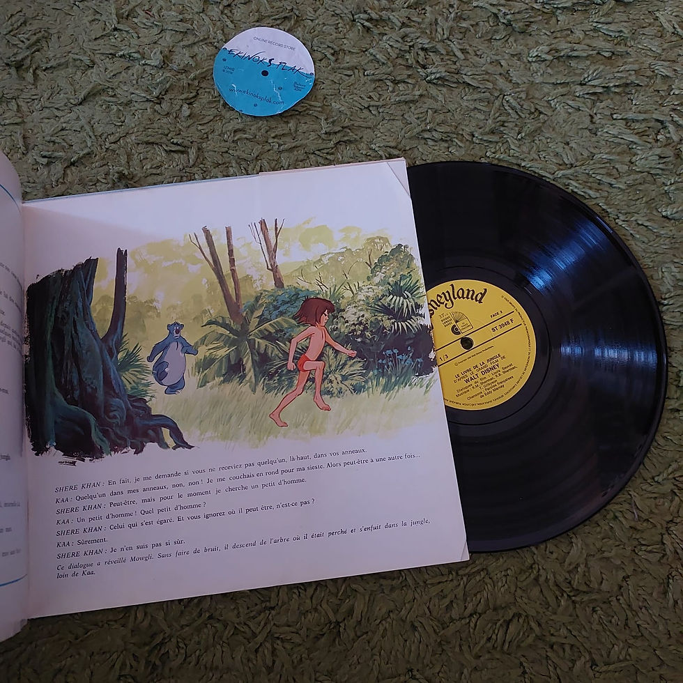 Küçük resim: The Jungle Book Filmi, Kitabıyla, 10" Plak