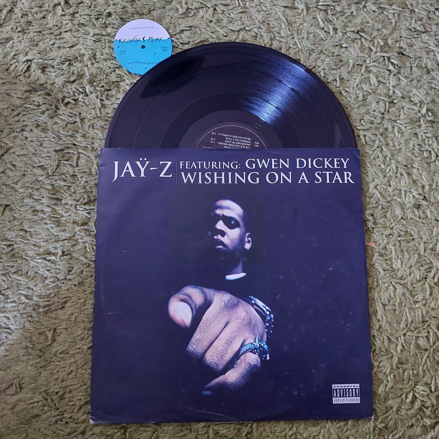 MAXI - Jay-Z ft. Gwen Dickey - Wishing On A Star 12", Maxi Single, Plak