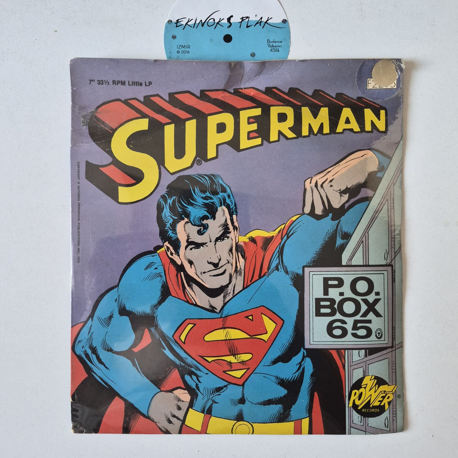 Superman P.O. Box 65, 7", 45lik, Plak