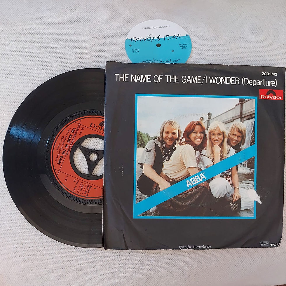 ABBA - The Name Of The Game / I Wonder (Departure), 7", 45lik, Plak