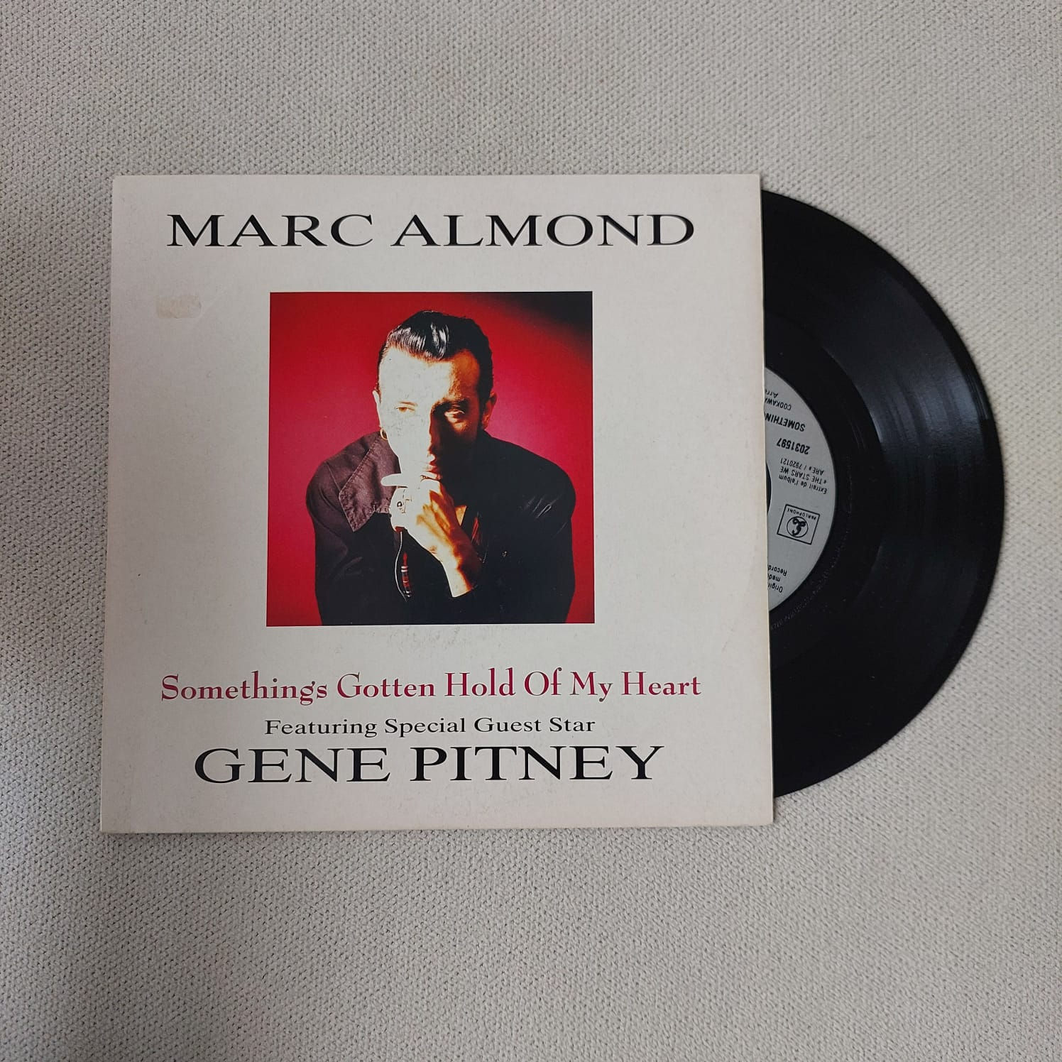 Marc Almond ft. Gene Pitney - Something's Gotten Hold Of My Heart, 7", 45lik