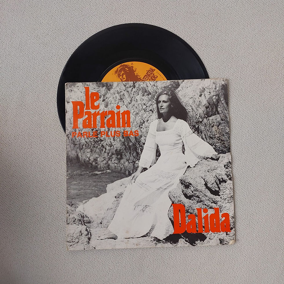 Dalida - The Godfather Film Müziği, Soundtrack, Parle Plus Bas, 7", 45lik, Plak