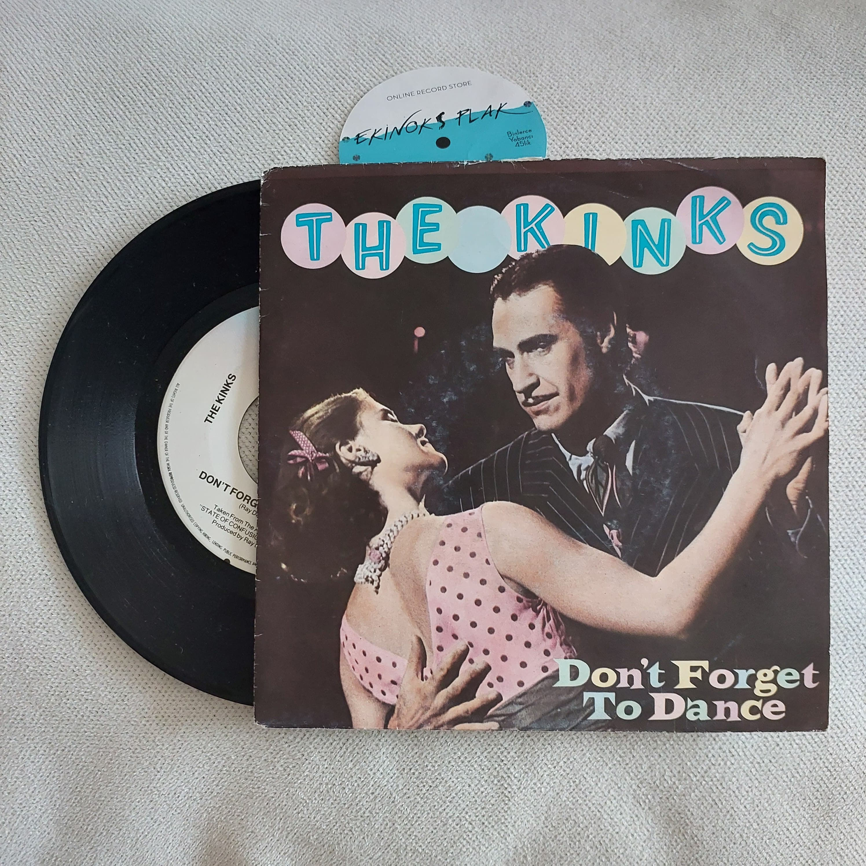 The Kinks - Don't Forget To Dance, 7", 45lik, Plak