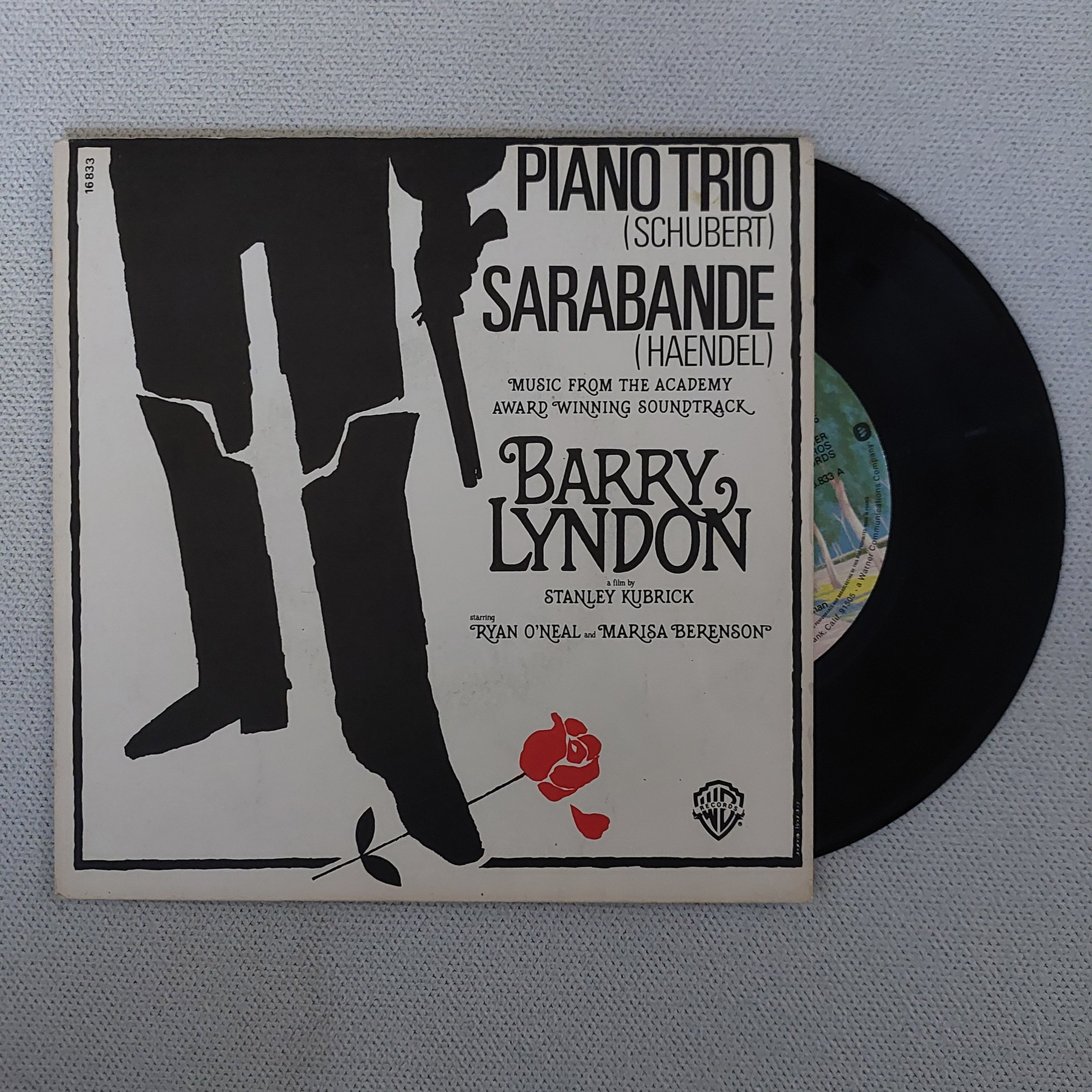 Barry Lyndon Film Müziği, Stanley Kubrick, 45lik, Plak