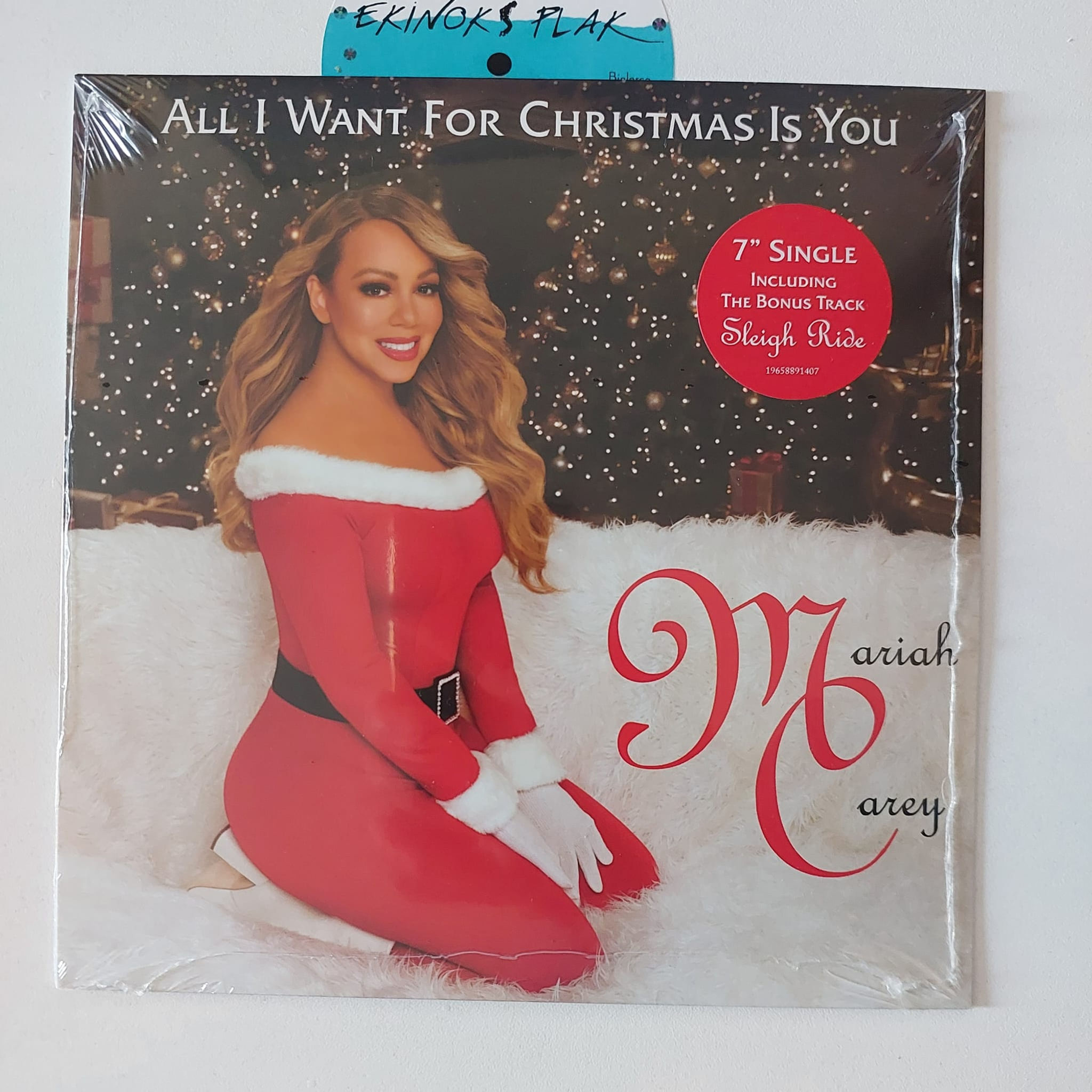 Mariah Carey - All I Want For Christmas Is You, 7", 45lik, Plak