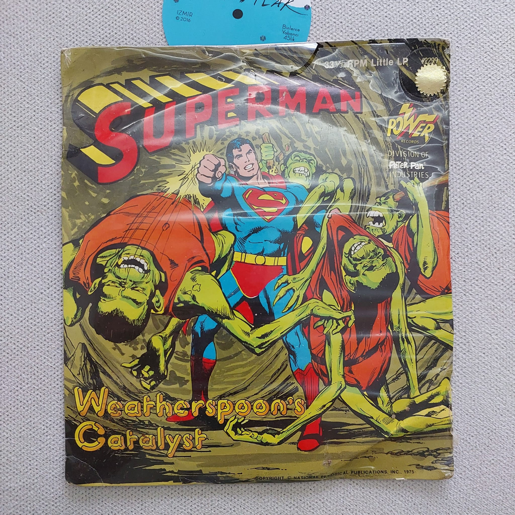 Superman: Weatherspoon's Catalyst, 7", 45lik, Plak