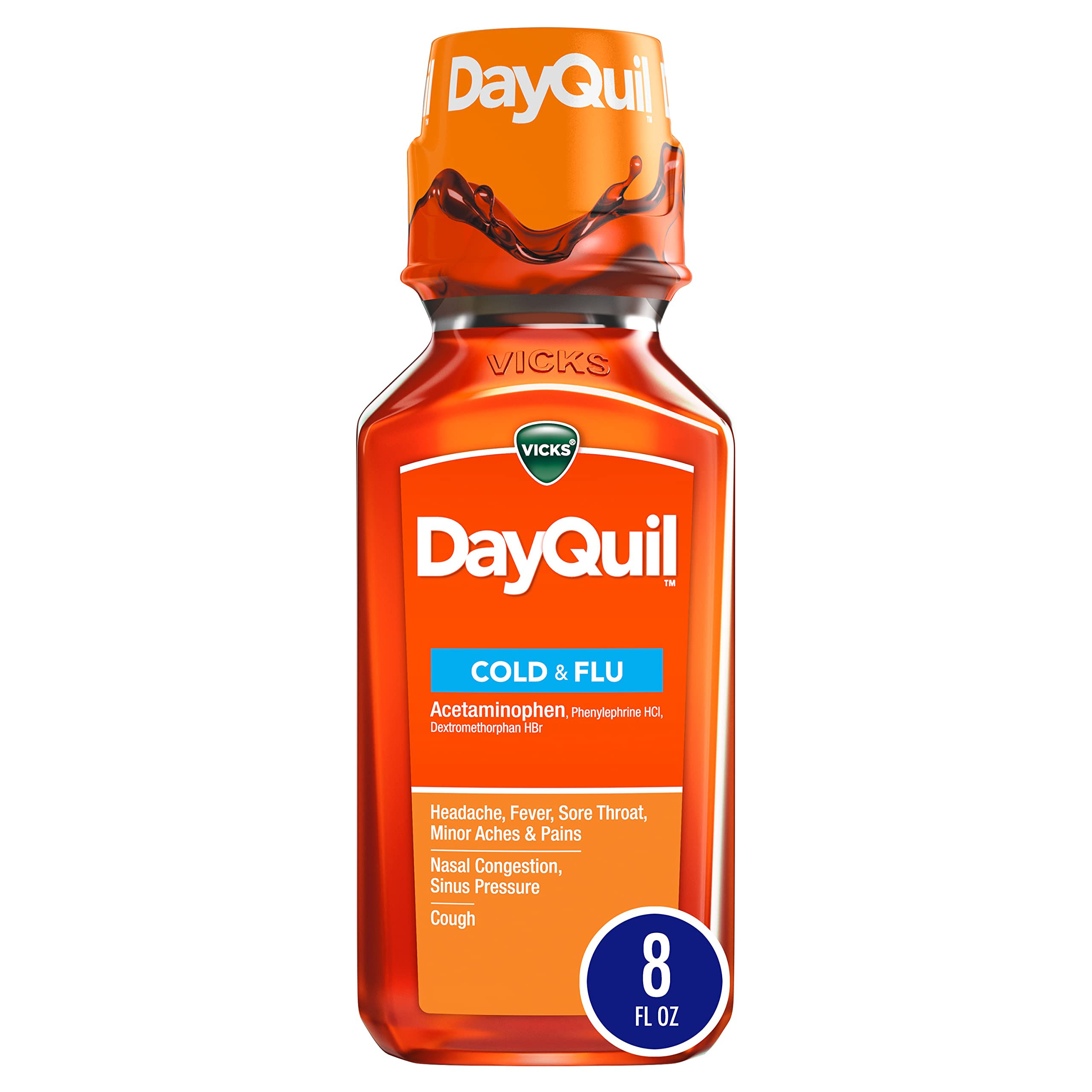 DayQuil Bottle 8FL. OZ.