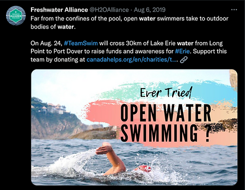 Twitter Post 2019 - The Canadian Freshwater Alliance