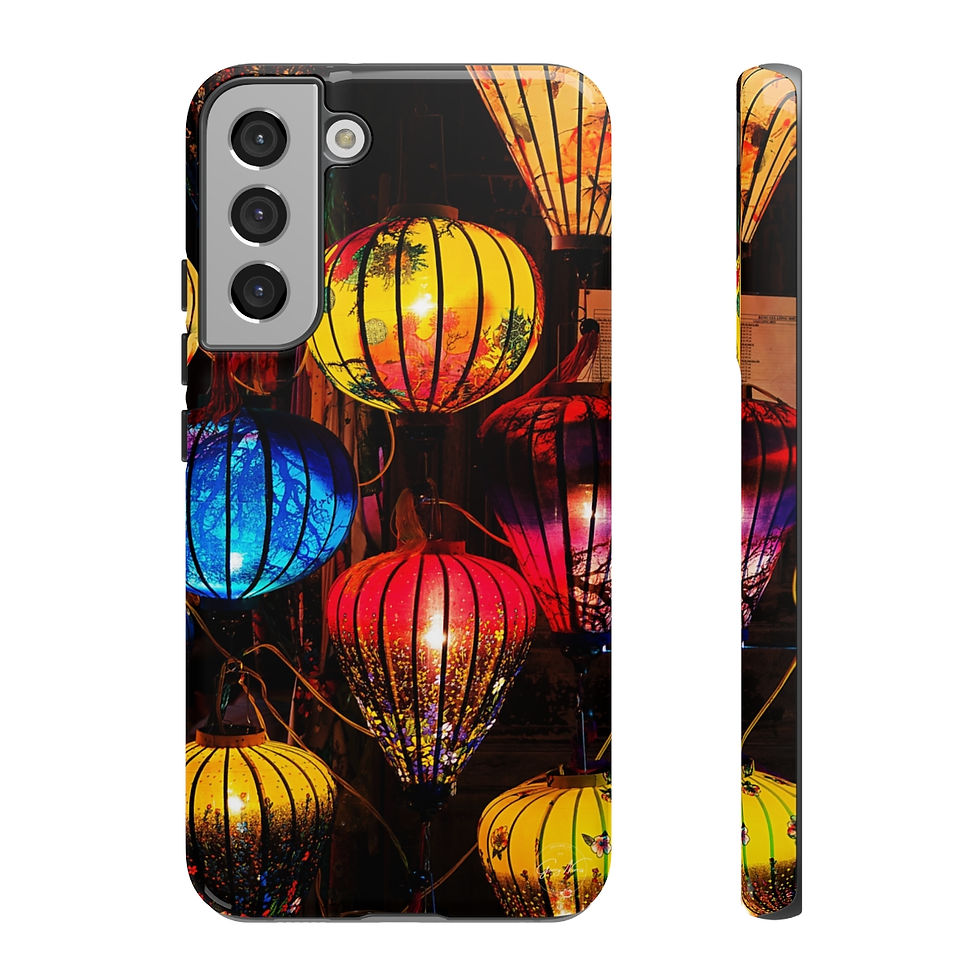 Thumbnail: Colourful Lanterns - Tough Case - Samsung Case