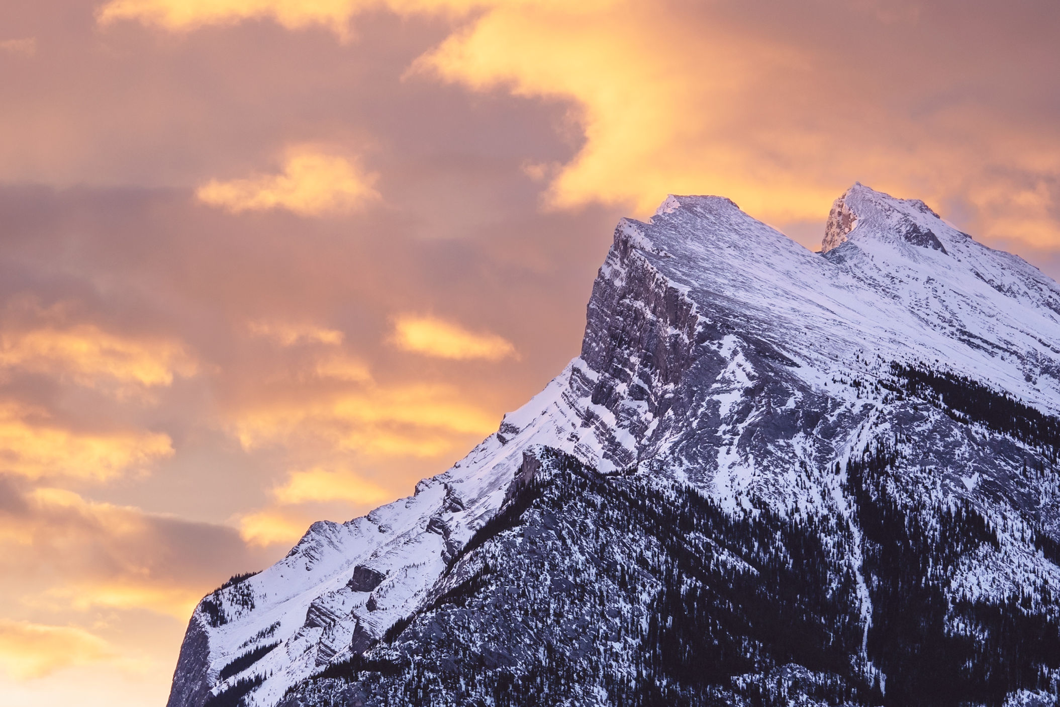 Sunset Mountain Peak