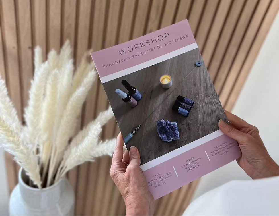 Workshop "Praktisch leren werken met de Biotensor"