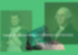 Images of Napoleon Bonaparte, George Washington and an emerald gemstone