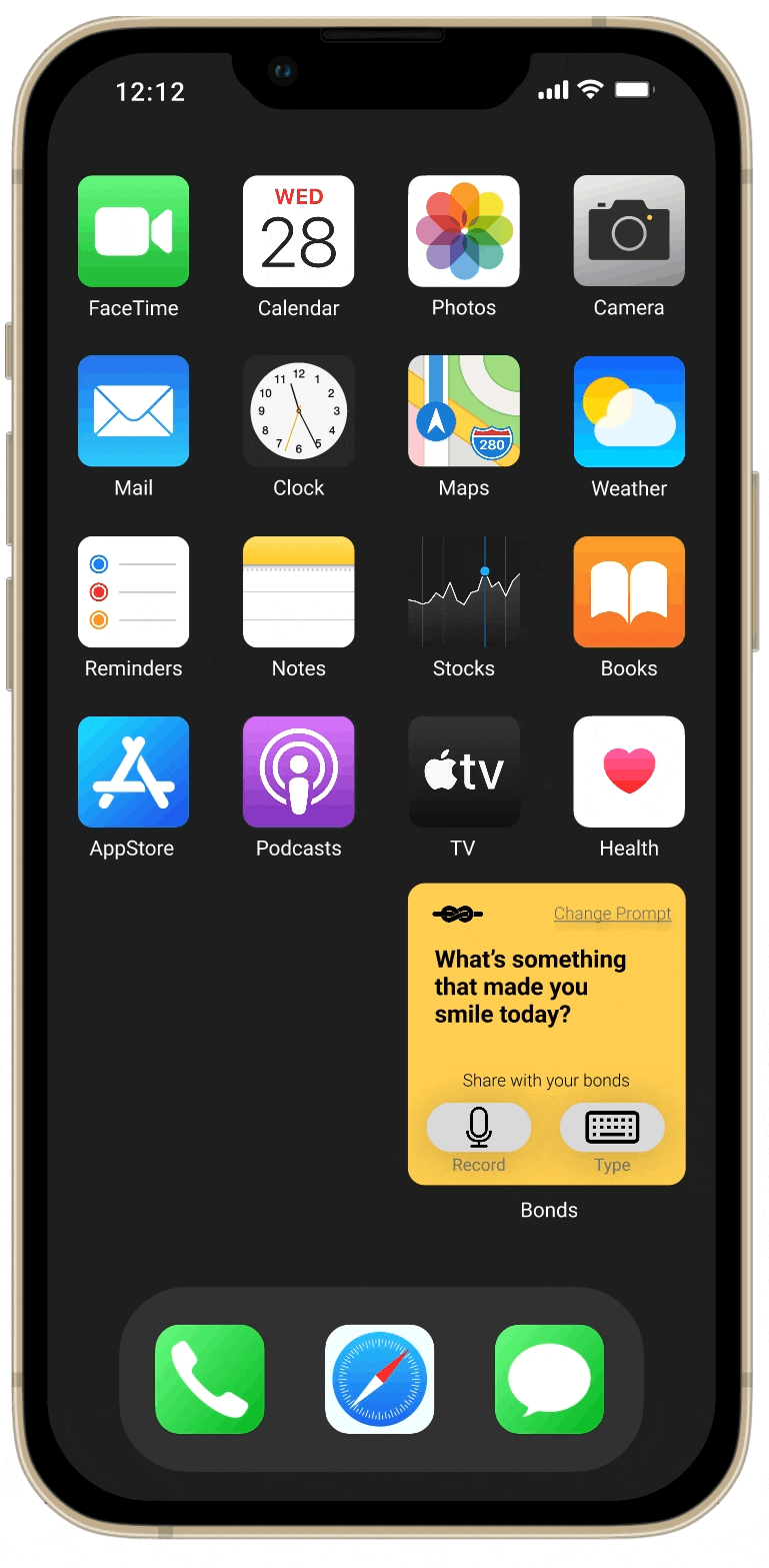 Sharing a Status.gif