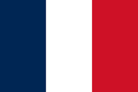 AI regulation concept showing France flag, legal scales, and digital data networks representing copyright law and artificial intelligence compliance.