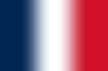 AI regulation concept showing France flag, legal scales, and digital data networks representing copyright law and artificial intelligence compliance.