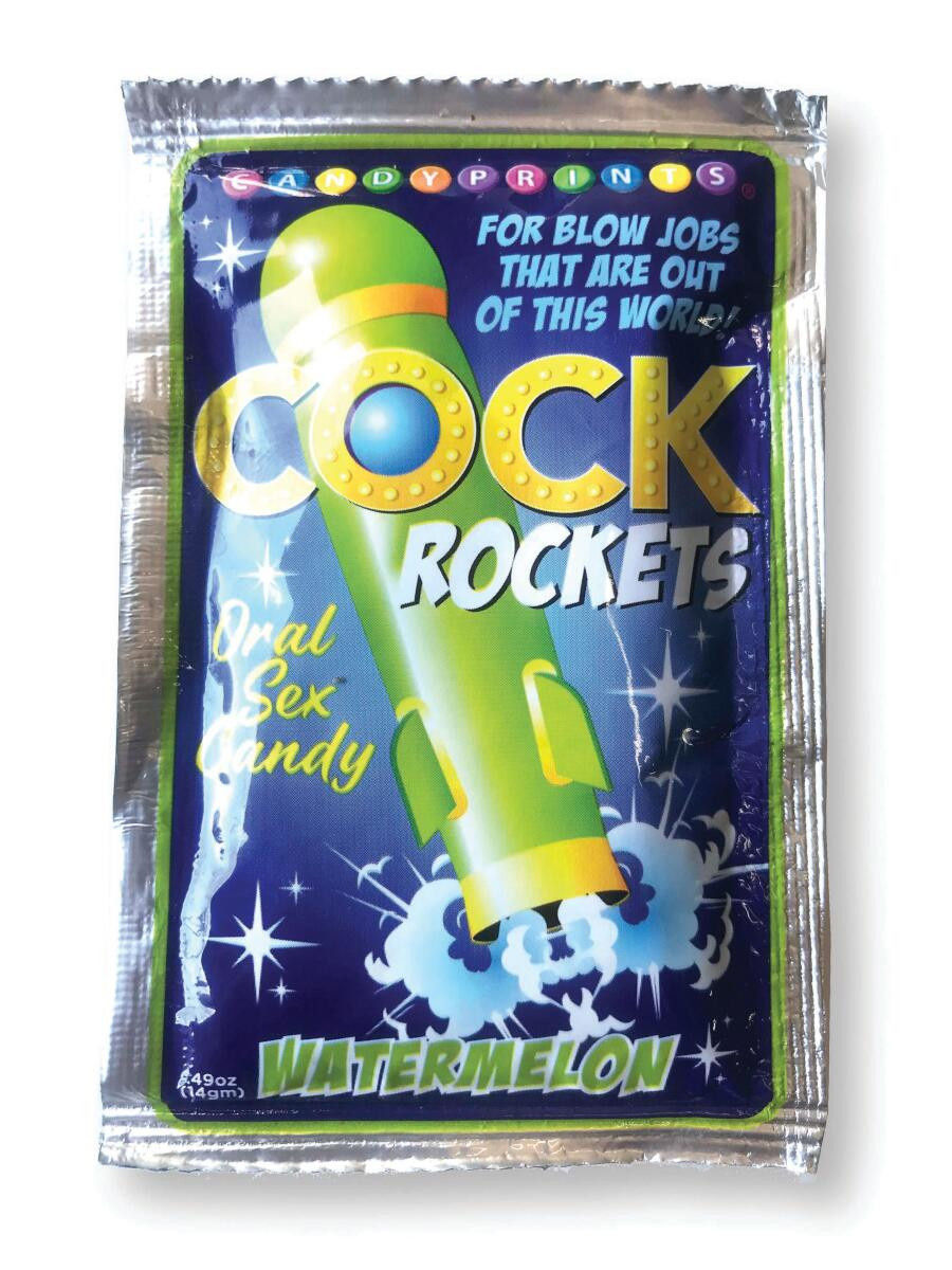 COCK ROCKETS ORAL SEX CANDY - WATERMELON