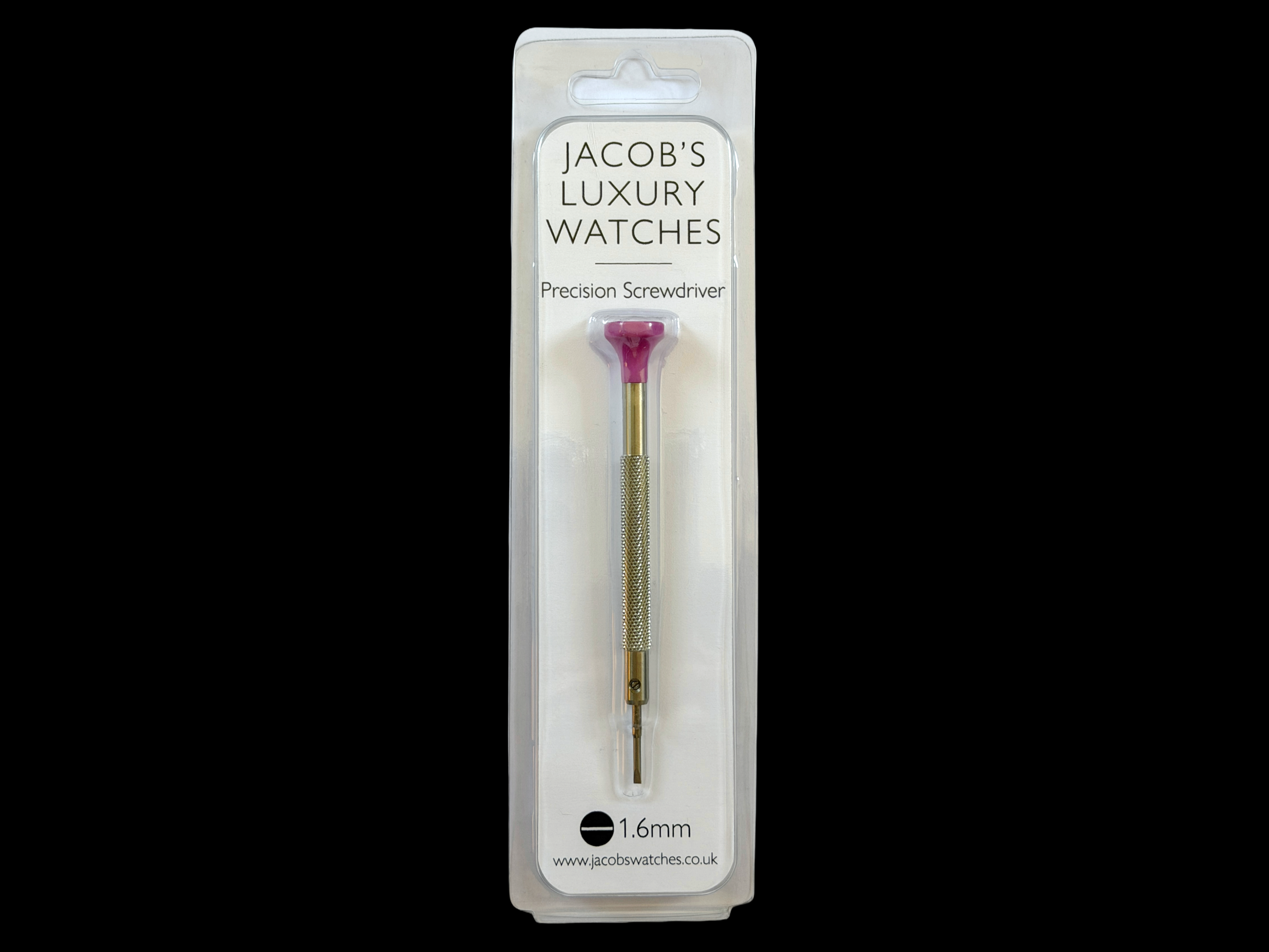 Our Essential Watchmaker Screwdriver - 1.6mm Flat