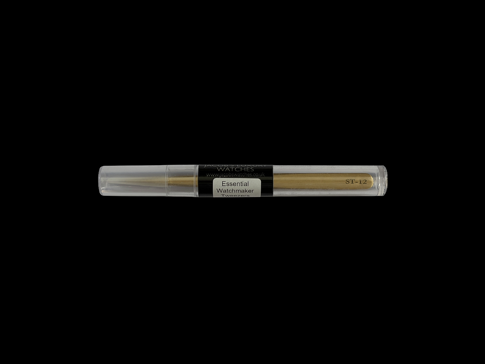 Thumbnail: Our Essential Watchmaker Tweezers - Brass