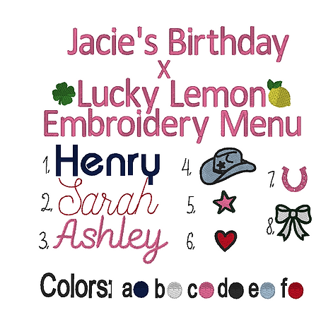 Jacie's birthday private event