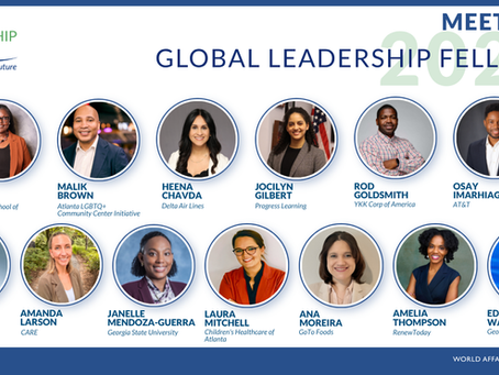 World Affairs Council of Atlanta Announces the 2027 Global Leadership Fellows Cohort