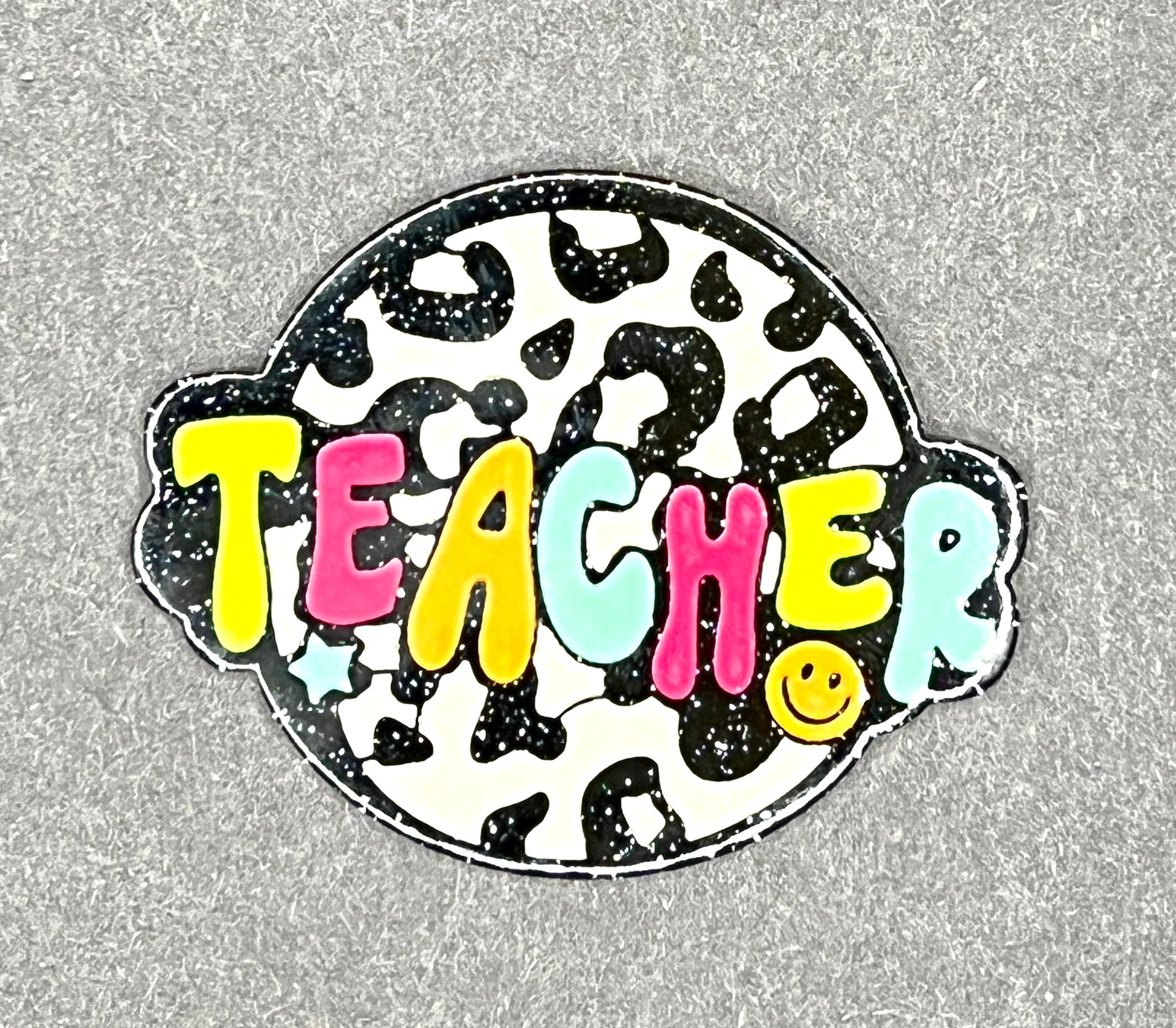 Leopard Teacher Acrylic