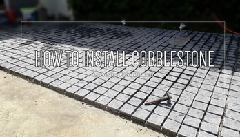 ขั้นตอนการติดตั้งพื้นหินคอบเบิล
(How to install cobblestone)