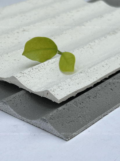 MCM Econic Clay Cladding, แผ่นดินเหนียวดัดแปลง, สำหรับปิดผิว, วัสดุกรุผนัง, The ripple, ลายคลื่น