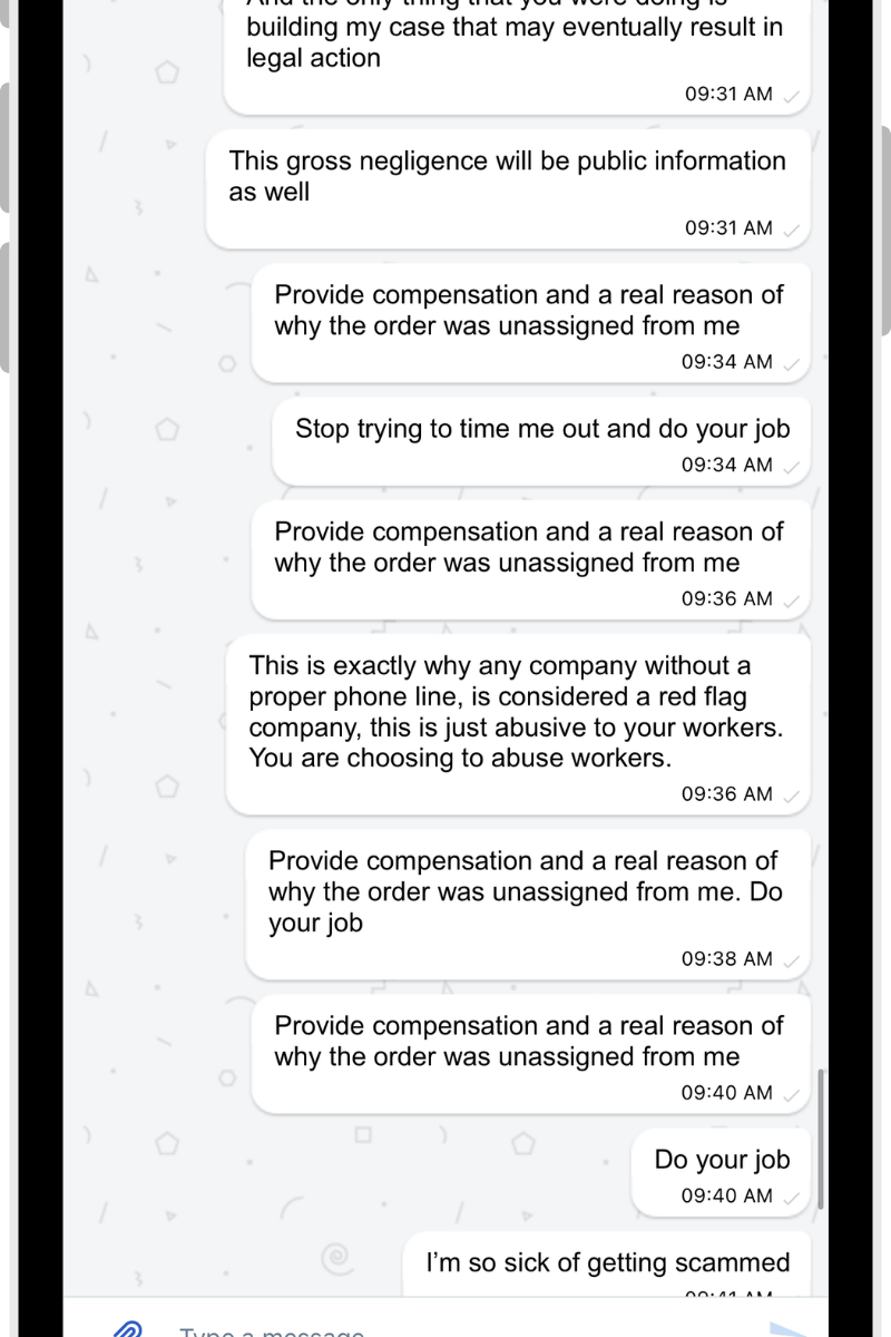Notice now how she is abusing the system to attempt to time me out so the system would disconnect us for her. Daddy must have done a horrible job raising this embarrassment.