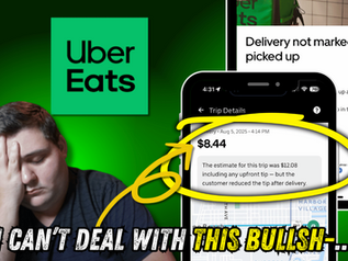 I am SOOOO Done with UberEats…